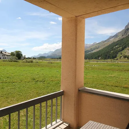 Appartamento Residenza Lagrev 1 1 2 Zimmerwohnung Nr 021 - Typ 15a - Hochparterre - West Sils Maria