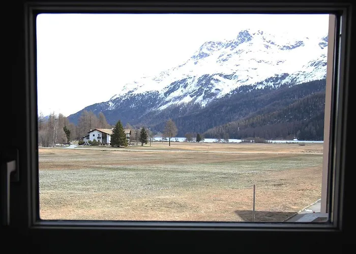 Residenza Lagrev 1 1 2 Zimmerwohnung Nr 021 - Typ 15a - Hochparterre - West * Sils Maria